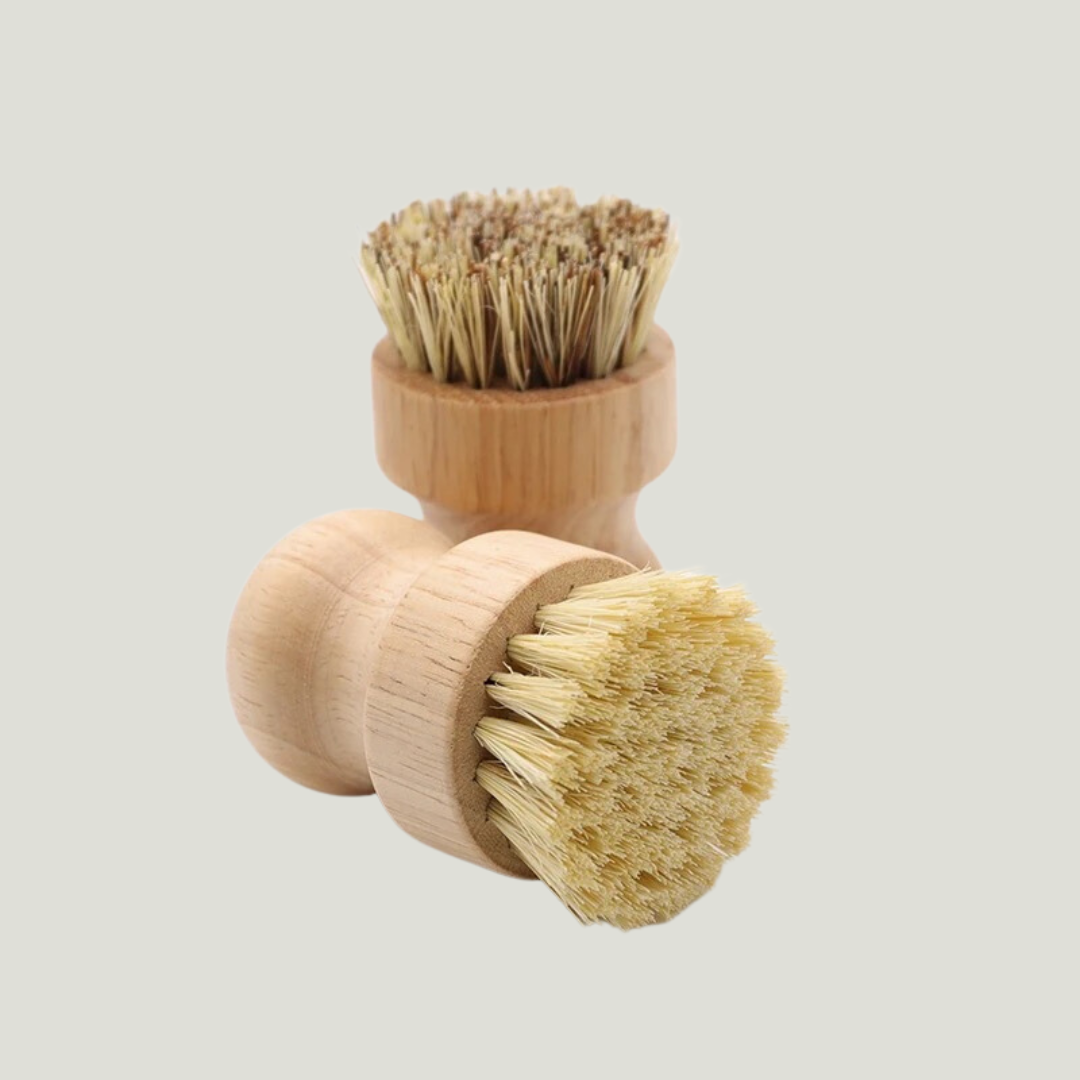 wooden scrubber
