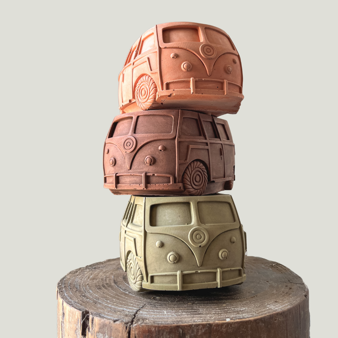 vw bus succulent planter Bus Planter