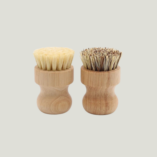 wooden scrub brush