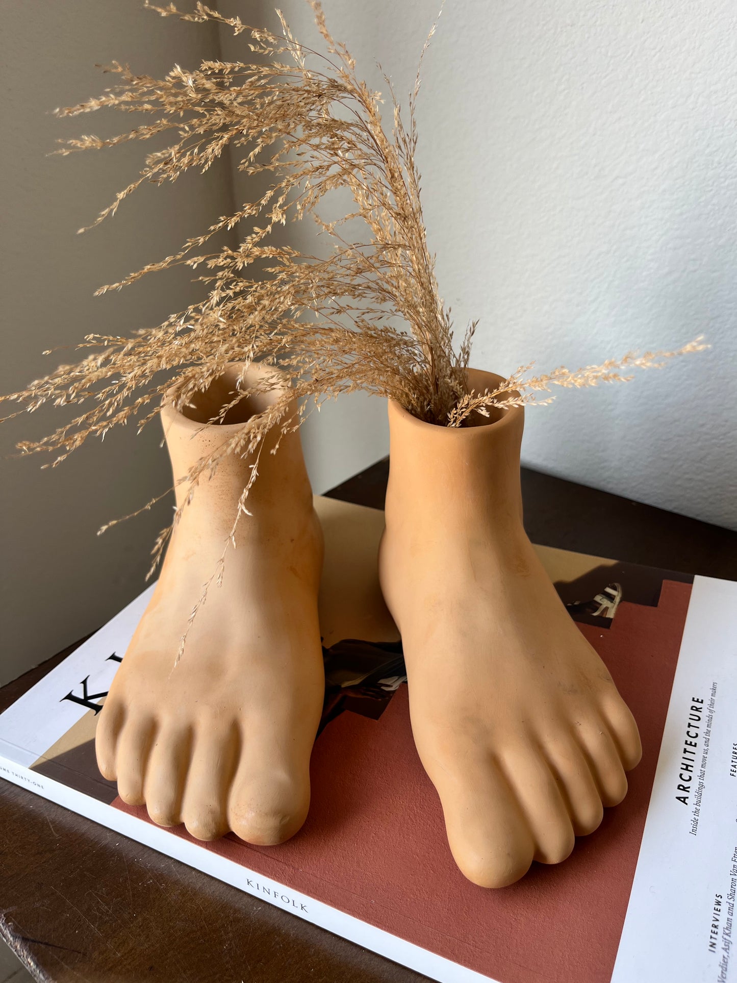 foot flower pot