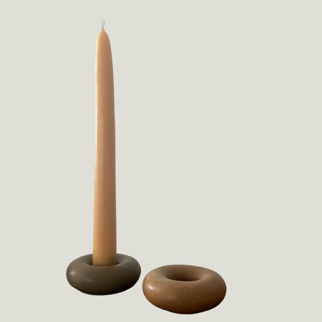 candle holder concrete